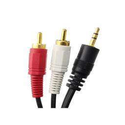 کابل تبدیل جک 3.5 میلی متری به RCA او اف سی مدل 01 طول 1.5 متر