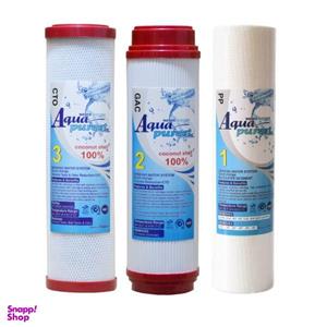 فیلتر دستگاه تصفیه آب آکوا پیورست مدل RO-RED NEW 03 مجموعه 3 عددی