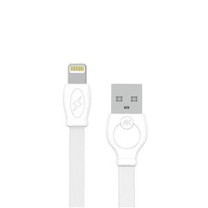 کابل تبدیل USB به لایتنینگ دبلیو کى مدل WDC-023 طول 2 متر