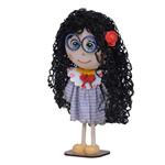 ماکت تزئینی مدل عروسک گیسو عینکی