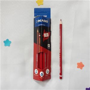 مداد مشکی پیکاسو مدل نئون کد 01 بسته 12 عددی