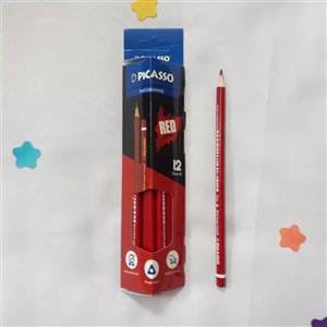 مداد مشکی پیکاسو مدل نئون کد 01 بسته 12 عددی