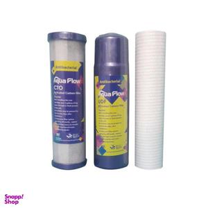 فیلتر دستگاه تصفیه آب آکوا فلو مدل 00T بسته 3 عددی