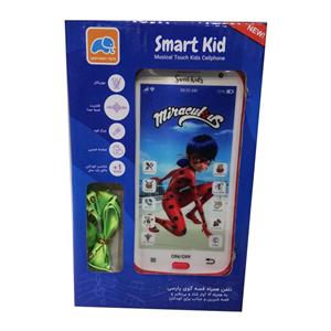 بازی آموزشی تلفن همراه طرح دختر کفشدوزکی مدل smart kid 