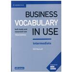 کتاب Business Vocabulary in Use Intermediate 3rd Edition اثر Bill Mascull انتشارات کمبریدج