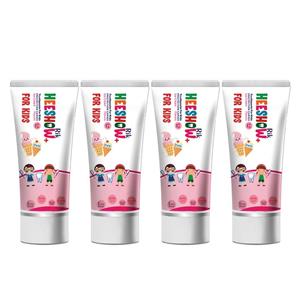 خمیردندان کودکان هیشو ریک مدل Ice Cream حجم 50 میلی لیتر مجموعه 4 عددی heeshow rik Ice Cream toothpaste 50 ml pack of 4