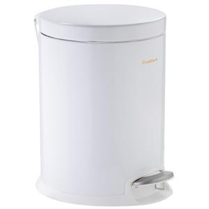 سطل زباله پدالی سام ست مدلF طرح  استوانه ای کد 45137 ظرفیت 16 لیتری