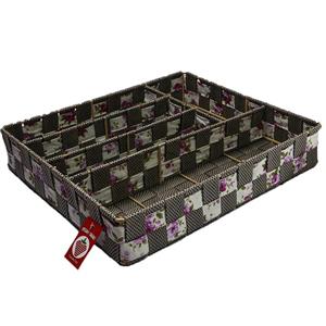 نظم دهنده قاشق و چنگال پگاه صنعت طرح گل مدل SK144