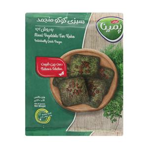 سبزی کوکو منجمد پمینا مقدار 400 گرم Pemina Frozen Kookoo Vegetables 400gr 