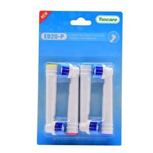 سری یدک مسواک برقی تیکر مدل EB20-P بسته 4 عددی -
