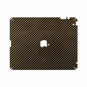 برچسب پوششی ماهوت مدل Glossy-Brown-Fiber مناسب برای تبلت اپل iPad 2 2011 A1397