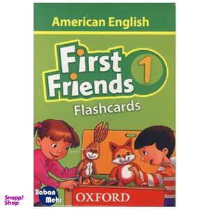 فلش کارت American First Friends 1 انتشارات زبان مهر