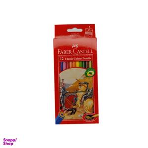 مداد رنگی 12 رنگ فابر کاستل مدل DTG-115852
