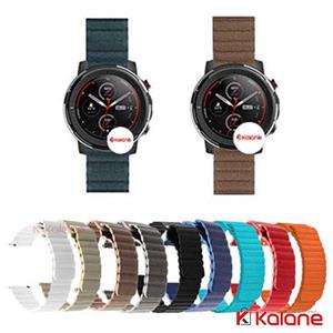بند مدل Leather Loop مناسب برای ساعت هوشمند امیزفیت Stratos 3