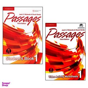 کتاب Passages 1 اثر Jack C. Richards And Chuck Sandy انتشارات الوندپویان دو جلدی