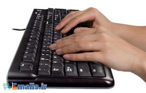 کیبورد باسیم لاجیتک مدل K120 Logitech K120 Wired Keyboard