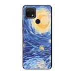 برچسب پوششی راک اسپیس طرح Starry Night مناسب برای گوشی موبایل اوپو  A15
