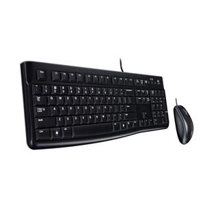 کیبورد ماوس باسیم لاجیتک MK120 Logitech Wired Keyboard and Mouse 