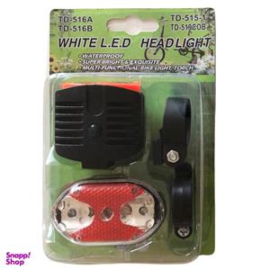 چراغ جلو و عقب دوچرخه مدل 22 بسته 2 عددی -