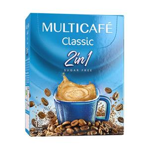 کافی میکس مولتی کافه مدل 2 × 1 - 18 گرم بسته 12 عددی