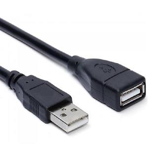 کابل افزایش طول USB 2.0 مدل hh طول 1 متر -