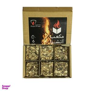 مکعب آتش زا مدل fast fire مجموعه 6 عددی