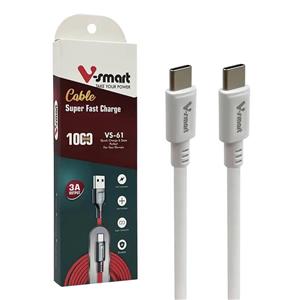 کابل تبدیل USB به USB-C وی اسمارت مدل VS-61 طول 1 متر