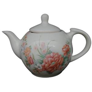 قوری سرامیکی هیوا سرامیک طرح بهار کد 6562286