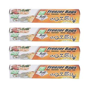 کیسه فریزر پلانگتون کد 0307 چهار بسته 120 عددی