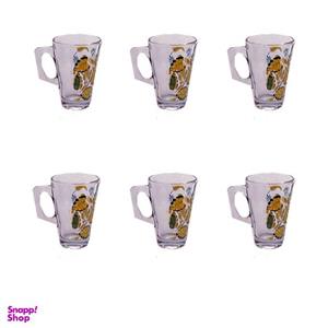 لیوان بلور کاوه مدل کاسپین 10 بسته شش عددی