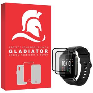 محافظ صفحه نمایش گلادیاتور مدل GWP2000 مناسب برای ساعت هوشمند هایلو LS02 بسته دو عددی Gladiator Screen Protector For Haylou Pack of 