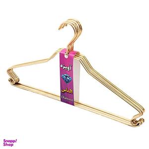 چوب لباسی الماس مدل Alm TL06 بسته 6 عددی