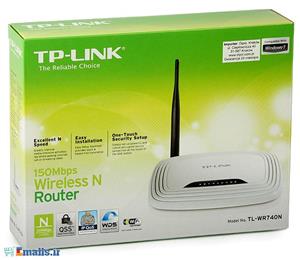 روتر بی‌سیم تی پی-لینک TL-WR740N TP-LINK TL-WR740N 150Mbps Wireless N Router