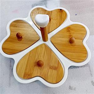 اردو خوری طرح  سرامیکی قلب -