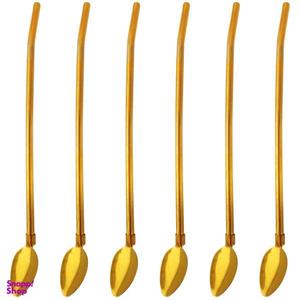 قاشق شربت خوری مدل اشرافی کد G10-TA بسته 6 عددی