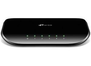 سوییچ 5 پورت تی پی لینک  New Design TL-SG1005D TP-LINK  TL-SG1005D 5-Port Gigabit Desktop Switch