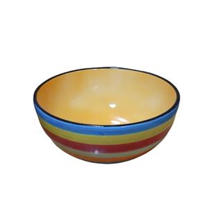 کاسه سرامیکی طرح رنگین کمان کد 01