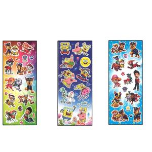 برچسب طرح سگ های نگهبان و باب اسفنجی کد 35 NGHC مجموعه 3 عددی -