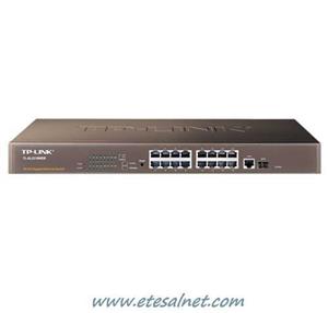 تی پی لینک سوئیچ TL-SL2218 TP-Link 16 Port10/100Mbps + 2-Port Gigabit Web Smart Switch TL-SL2218WEB