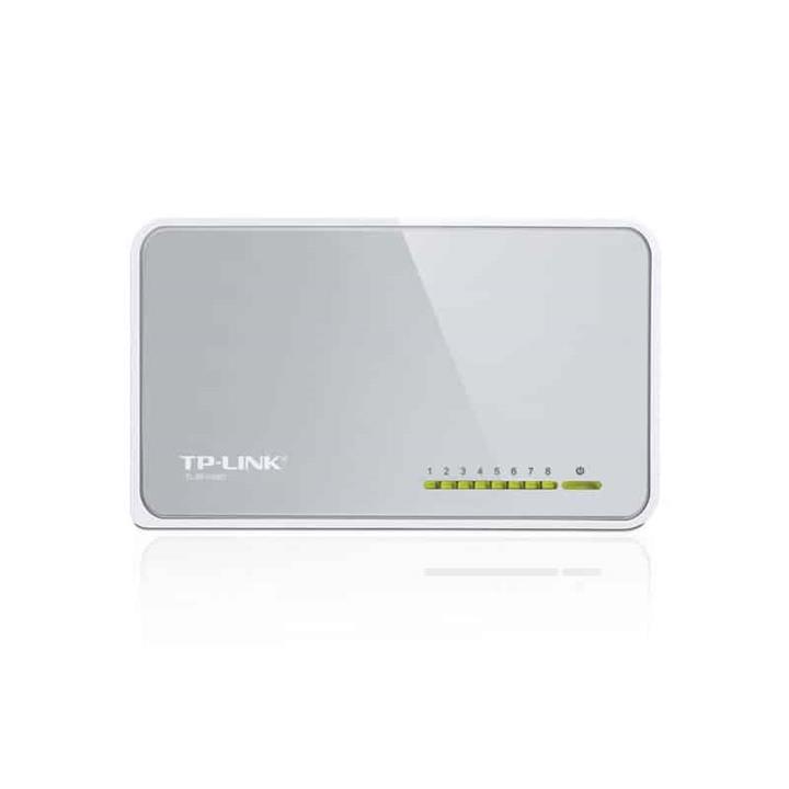 TP-LINK TL-SF1008D 8-Port 10/100Mbps Desktop Switch