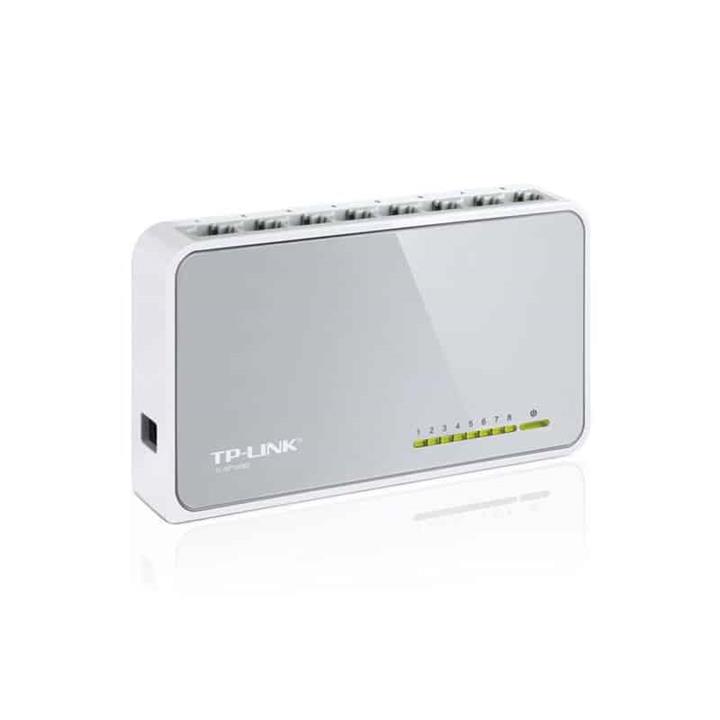 TP-LINK TL-SF1008D 8-Port 10/100Mbps Desktop Switch