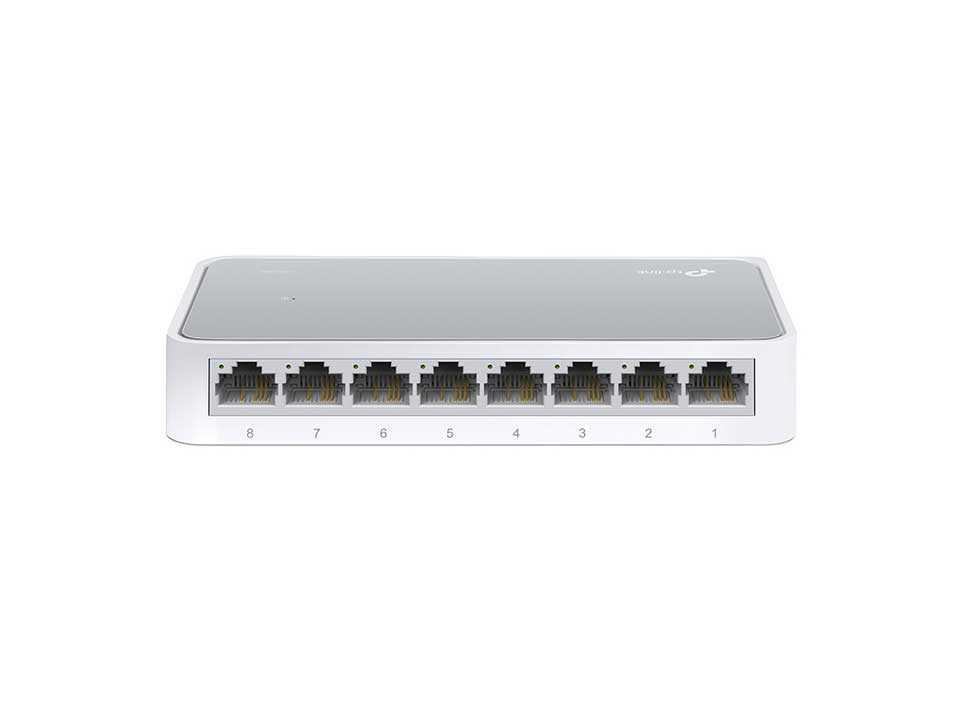 TP-LINK TL-SF1008D 8-Port 10/100Mbps Desktop Switch