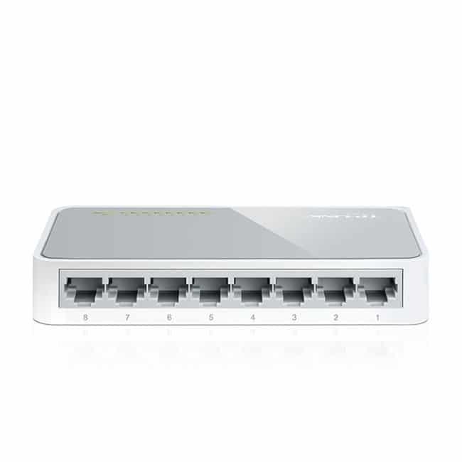 TP-LINK TL-SF1008D 8-Port 10/100Mbps Desktop Switch