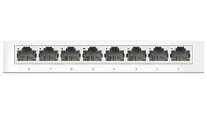 تی پی لینک سوئیچ 8 پورت غیر مدیریتی رومیزی  TL-SF1008D TP-LINK TL-SF1008D 8-Port 10/100Mbps Desktop Switch
