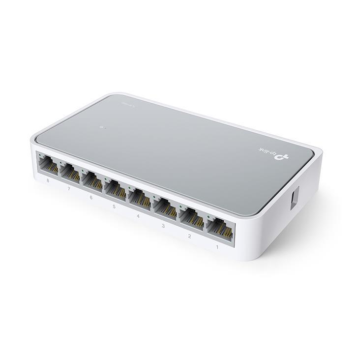 TP-LINK TL-SF1008D 8-Port 10/100Mbps Desktop Switch
