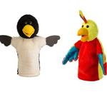 عروسک شادی رویان مدل نمایشی طرح پرندگان کد 1 مجموعه 2 عددی
