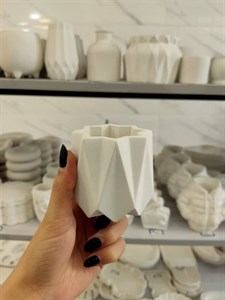 گلدان دکوری مدل لوتوس