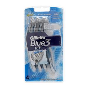 تیغ اصلاح ژیلت 3 عددی 3 تیغه blue 3 ice Gillette Blue3 Ice Razor Pack Of 3