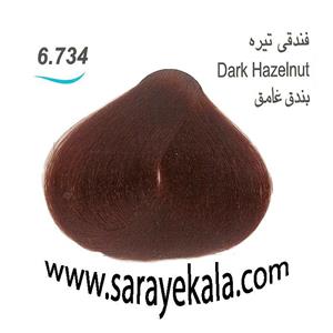 رنگ مو جوو مدل Excellence شماره 6.734 حجم 100 میلی لیتر رنگ فندقی تیره