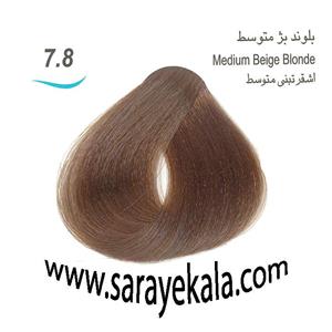 رنگ مو جوو مدل Excellence شماره 7.8 حجم 100 میلی لیتر رنگ بلوند بژ متوسط